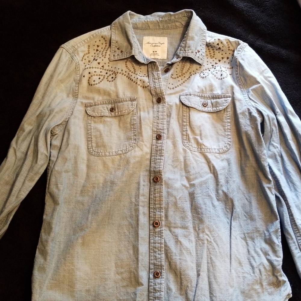 American Eagle Denim Shirt